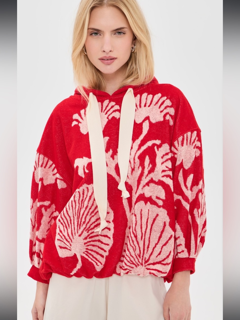 Free People Shell Baby Terry Hoodie - Picture 2 of 7